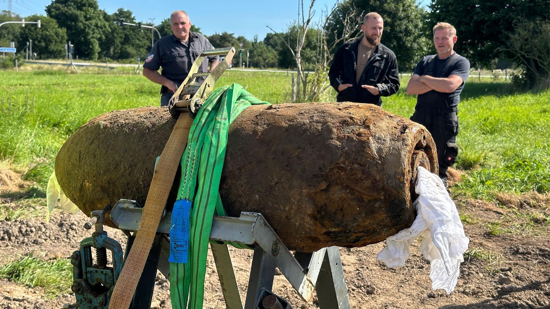 Bombe in Hemmingstedt entschärft: Alle Sperrungen aufgehoben