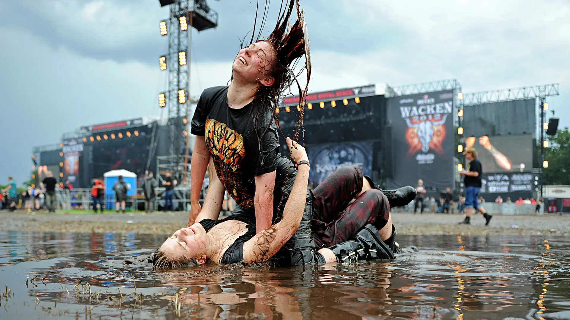 Wacken Open Air: Seit 1990 trotzen Metalheads den Wetterkapriolen