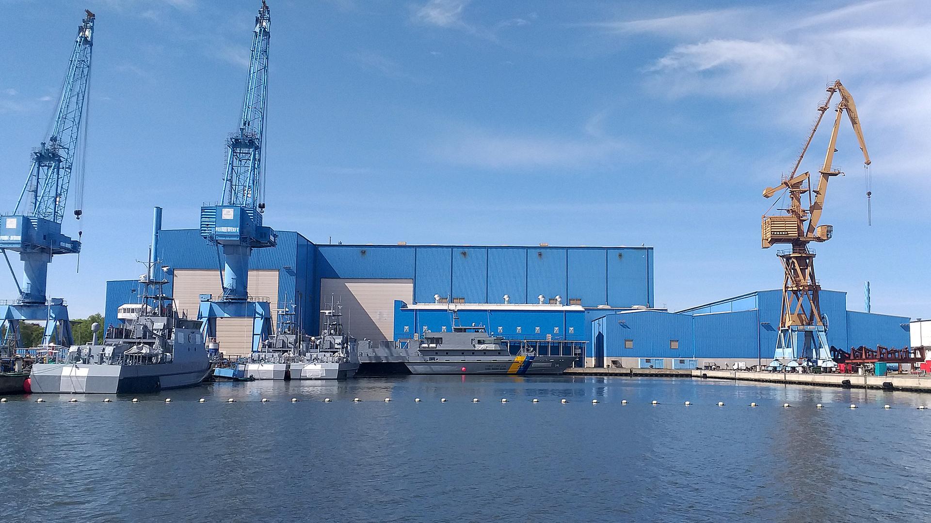 Abbruch des Fregatten-Projektes bringt Unsicherheit in Wolgaster Werft