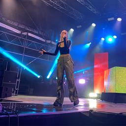 Die Band Glasperlenspiel auf dem NDR Festival in Bad Bramstedt.