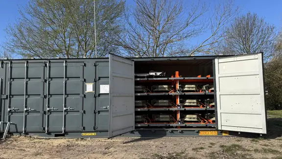 Alte E-Auto-Batterien sollen Kläranlage energieautark machen