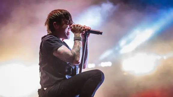 Zu sehen sind Billy Talent beim Hurricane Festival 2018.