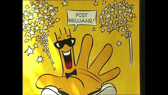 Eine Werbung aus dem Jahr 1993 über die neuen Postleitzahlen.