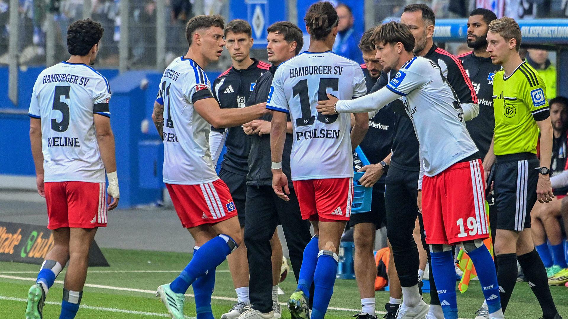 Spielszene HSV - FC Kopenhagen | Witters