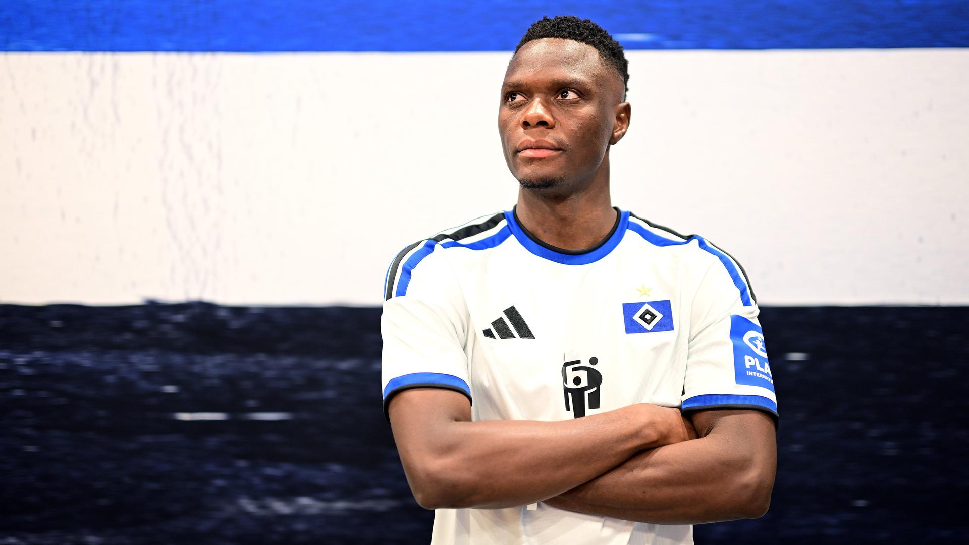 Patson Daka im Trikot des HSV | Tim Groothuis / WITTERS