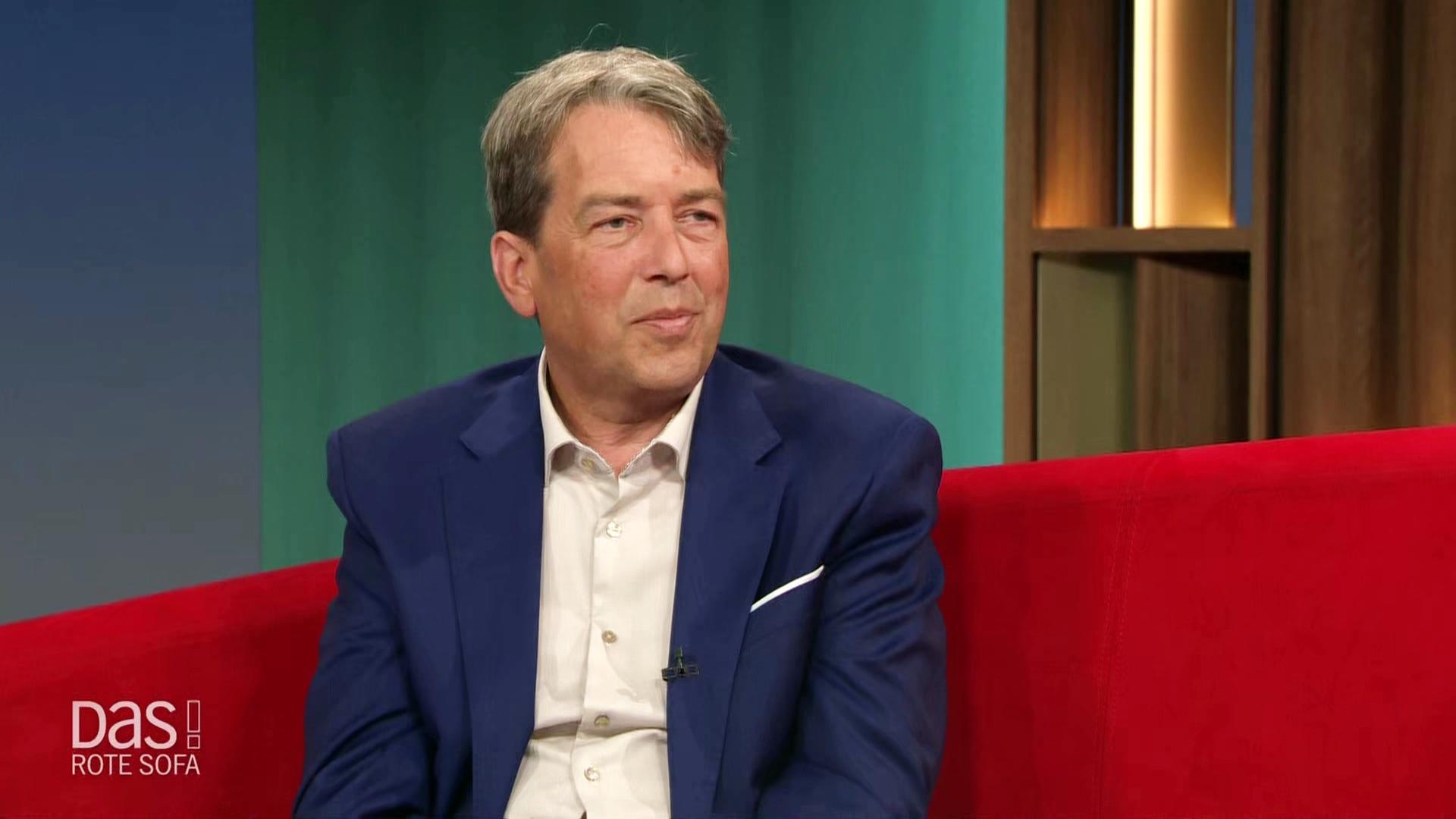 Biologe Dr. Hannes Petrischak auf dem Roten Sofa