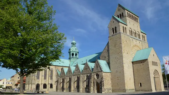 Nord-West-Ansicht des Hildesheimer Doms