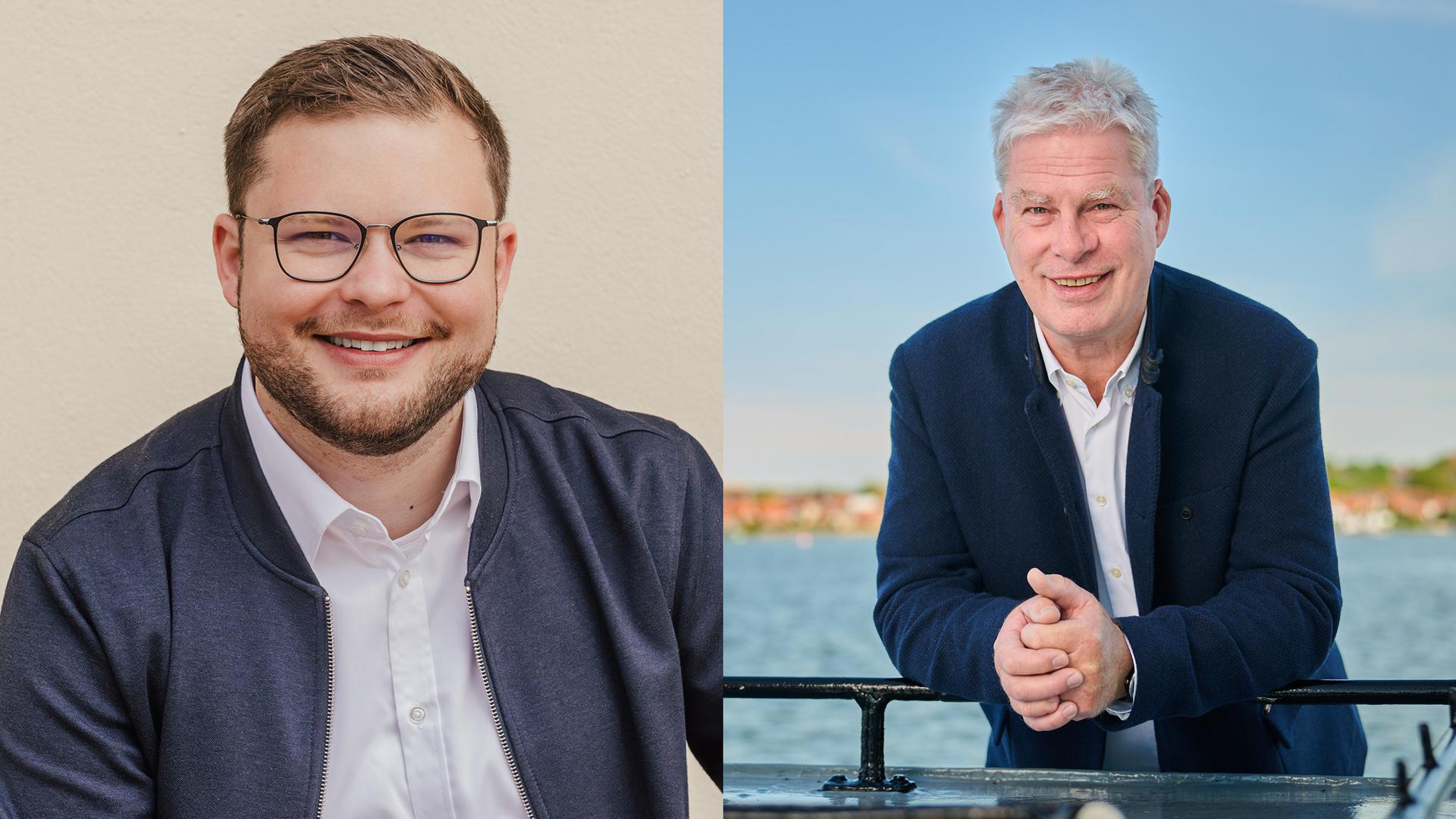 Bürgermeisterwahl in Schleswig: Duell zwischen Kähler und Schoofs