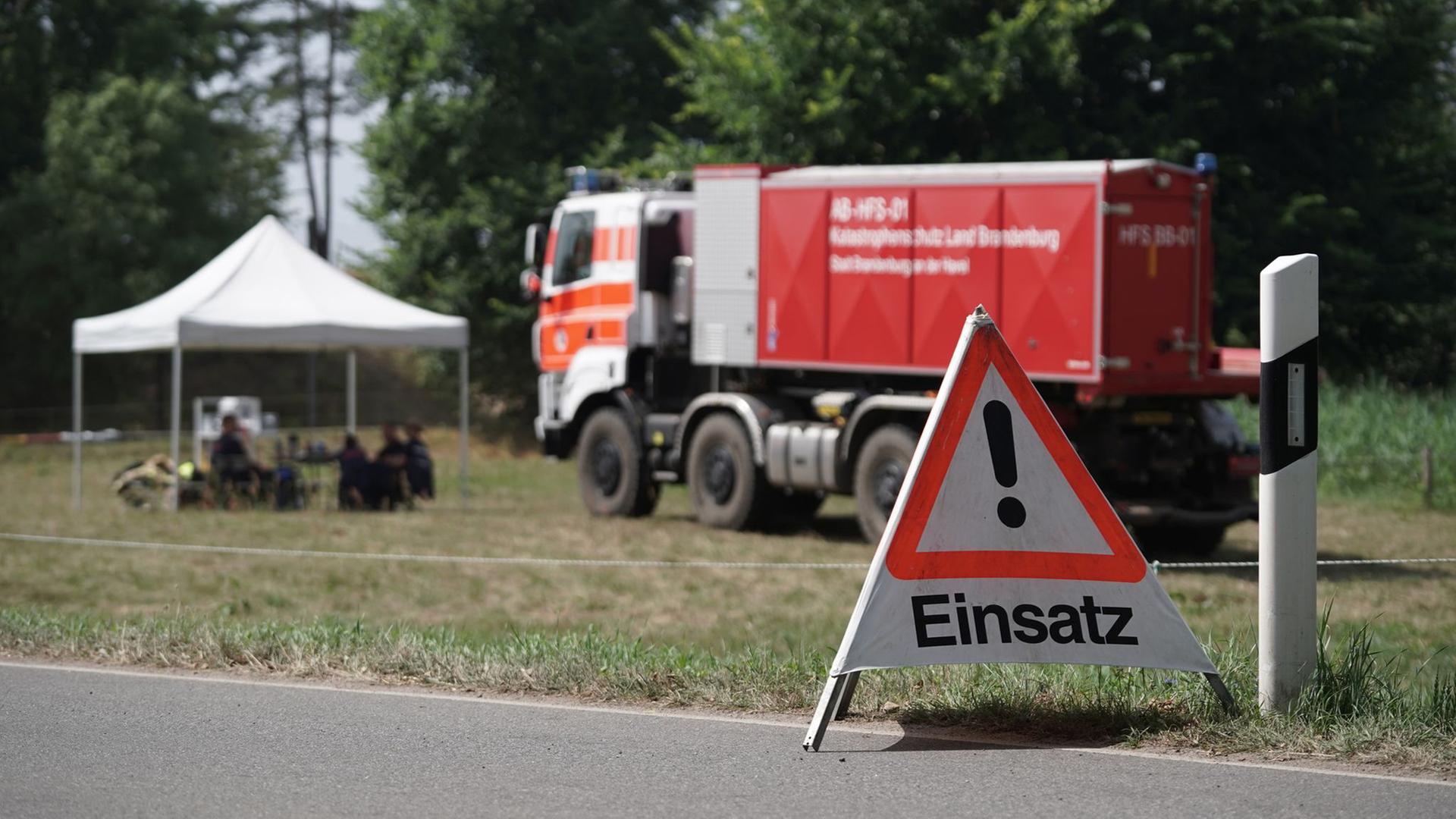 Waldbrand im Müritz-Nationalpark - Feuer eingekesselt