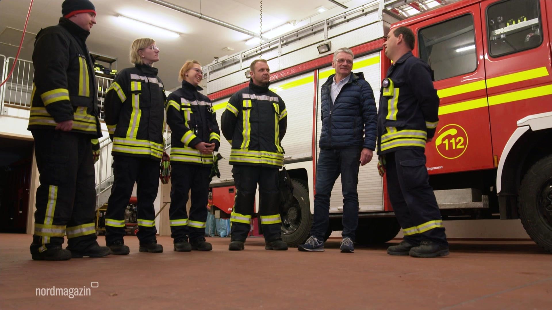 So üben Feuerwehrleute für den Katastrophenschutz