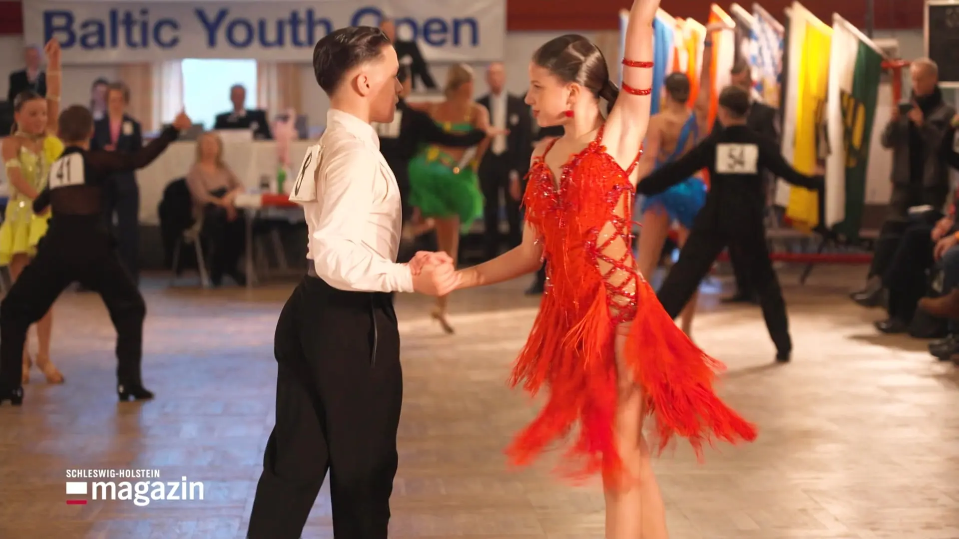 Baltic Youth Open: Junge Tänzerinnen und Tänzer in Rendsburg