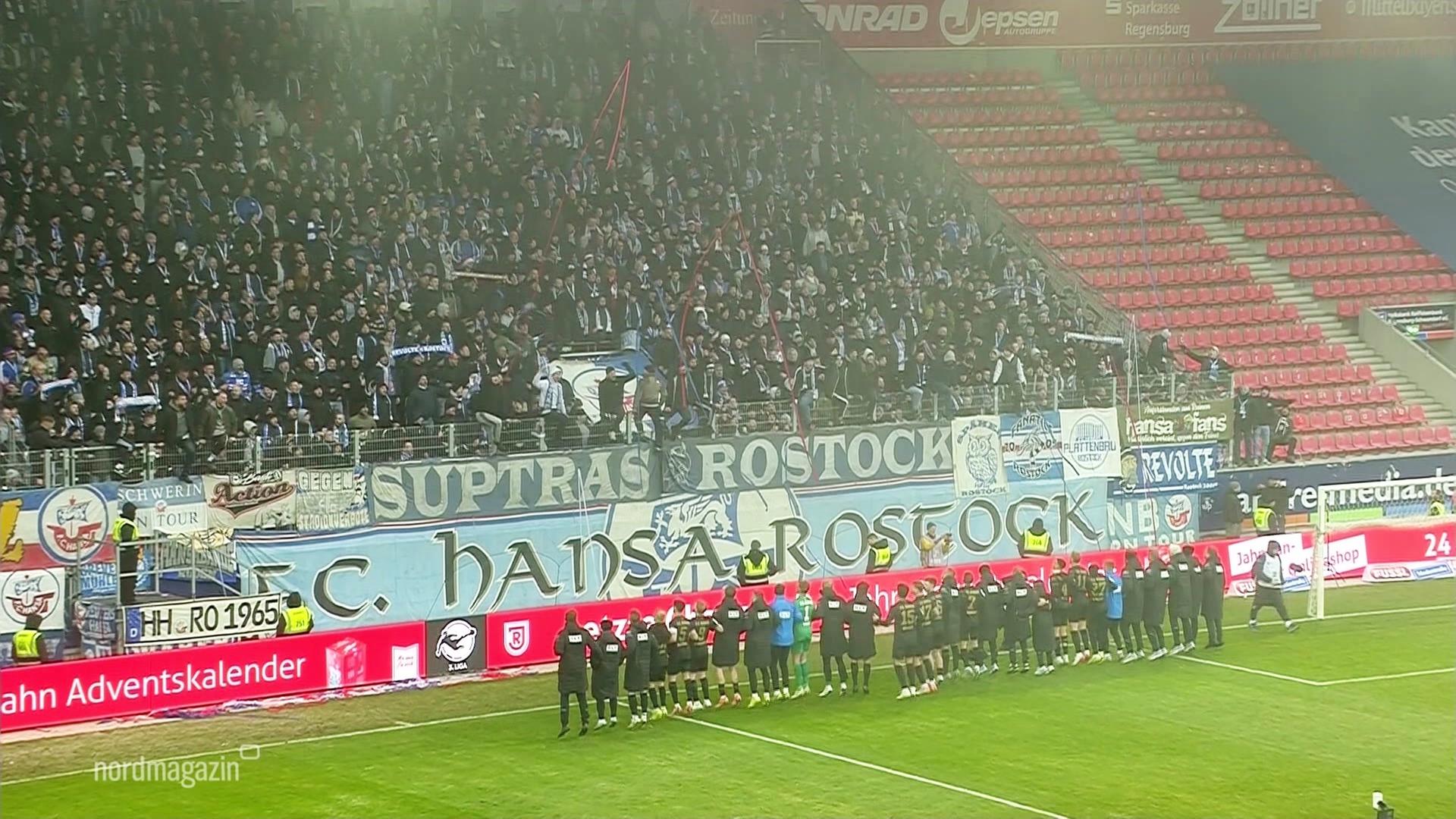 FC Hansa Rostock - seit sechs Spielen ungeschlagen