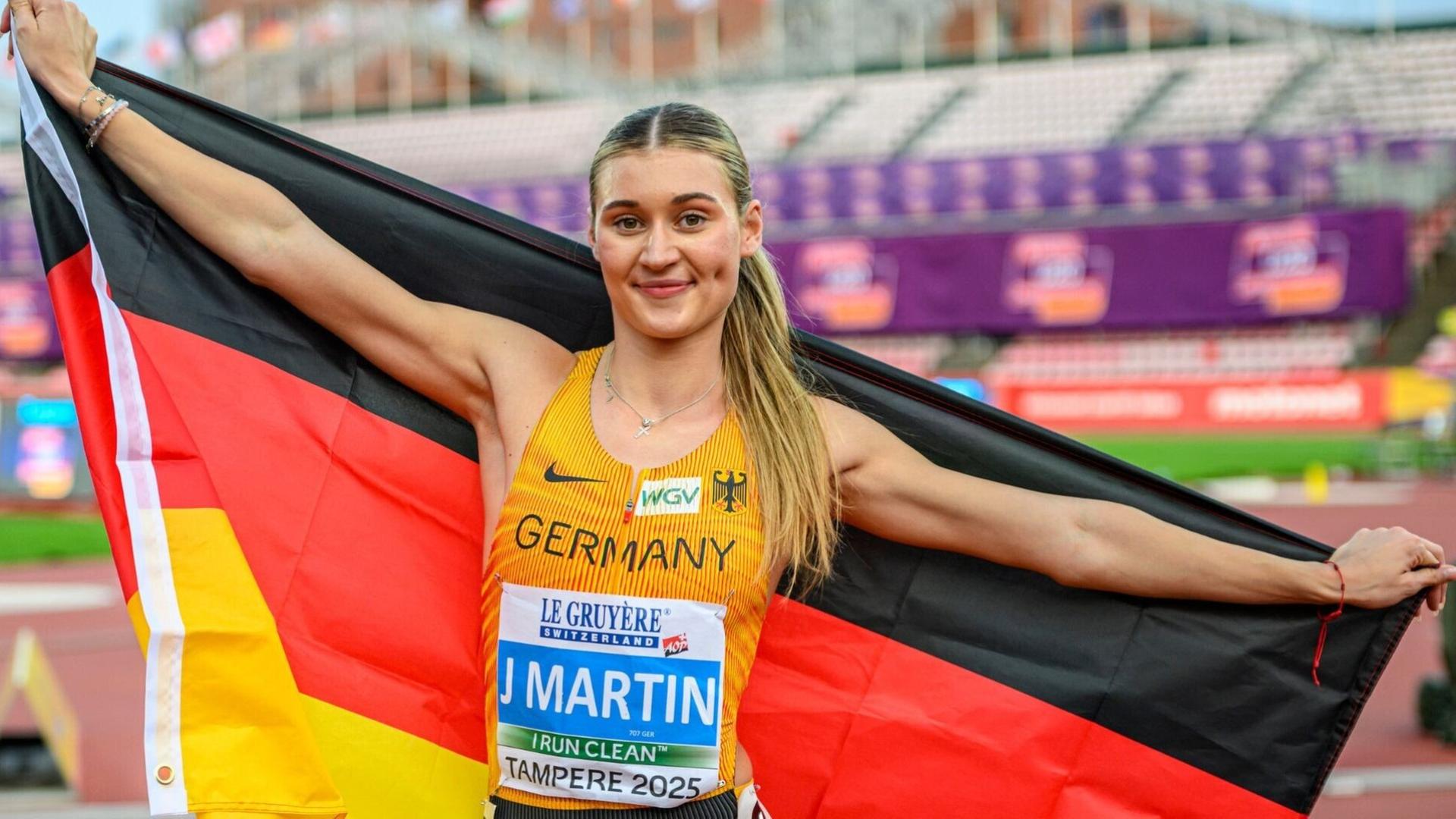 Rostockerin Johanna Martin gewinnt erste internationale Medaille
