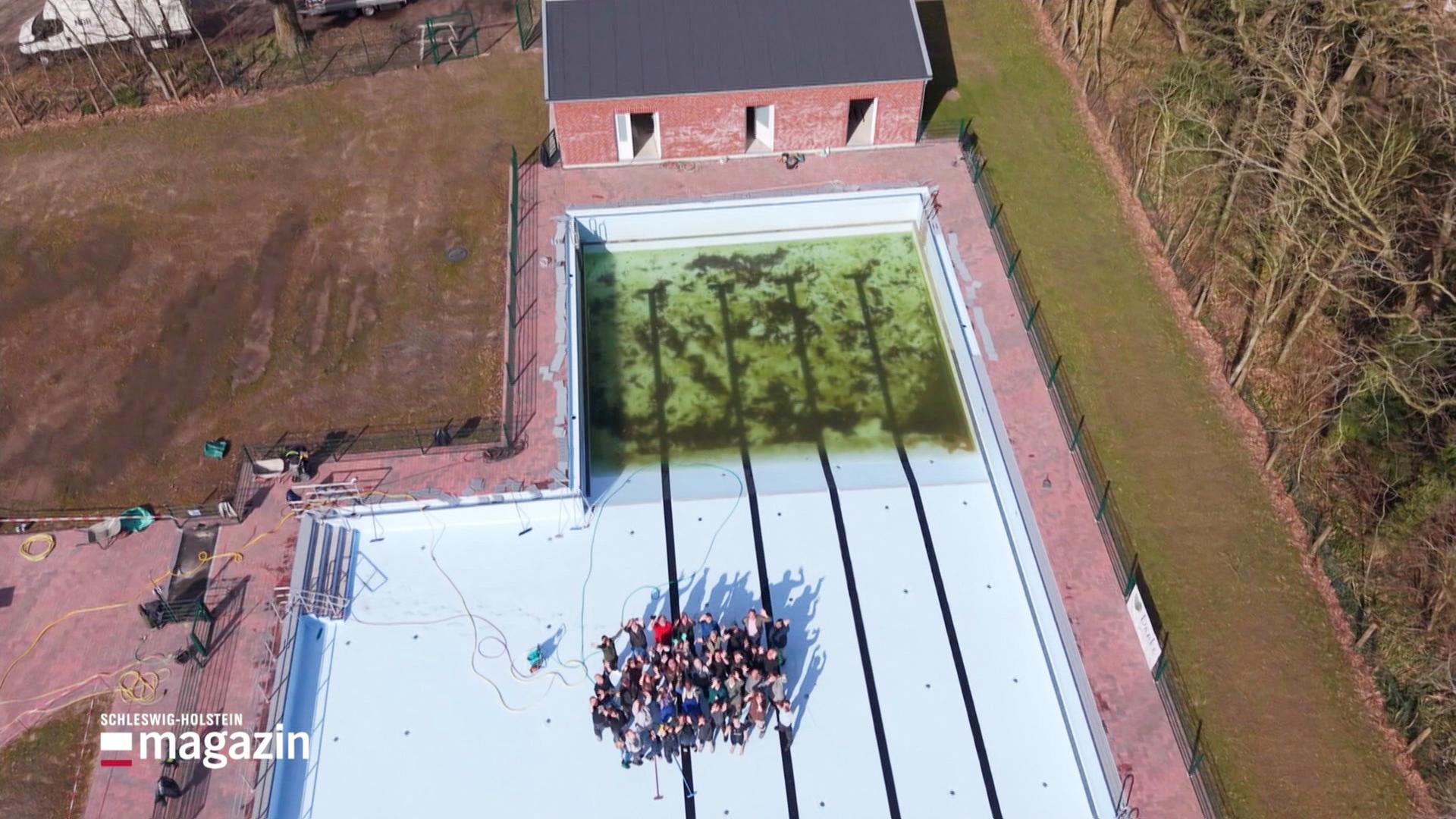 VEREINt im Norden: Anpacken für das Schwimmbad Drelsdorf
