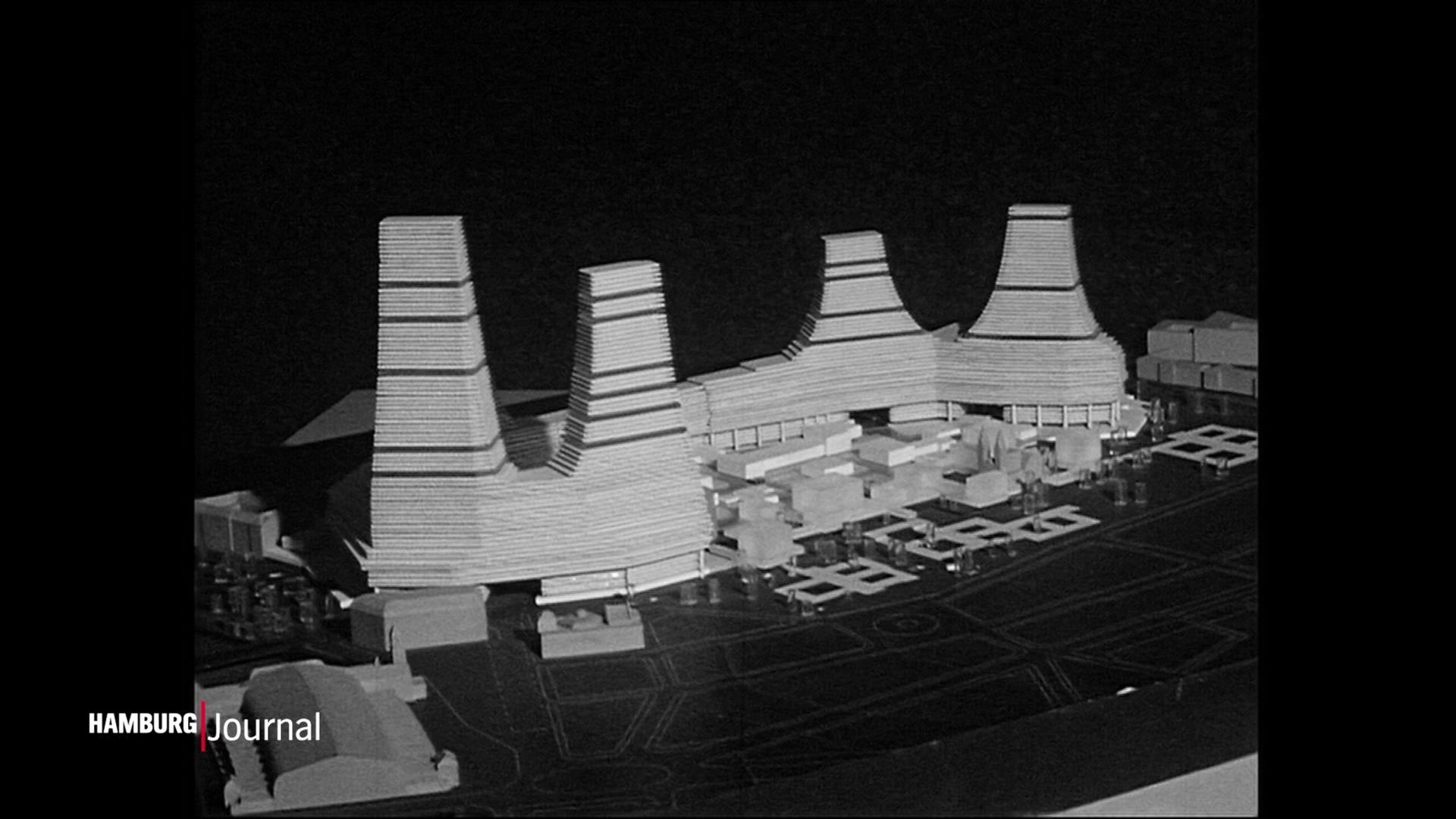 Hamburg damals: "Alsterzentrum" 1966 geplant