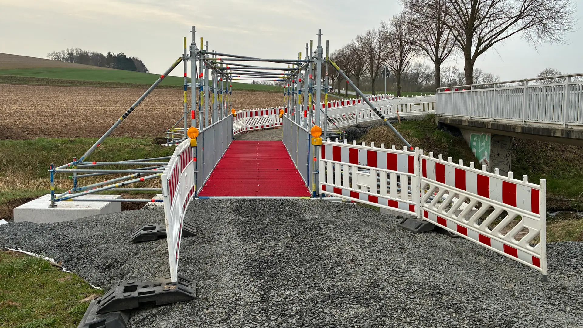 Friedland: Landkreis will die Behelfsbrücke für Radfahrer erhalten