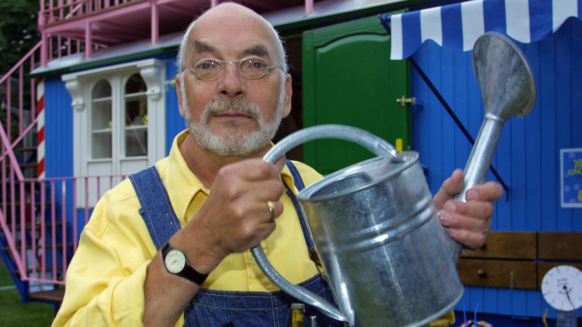 Peter Lustig, der „Erklärbär“ der Sendung „Löwenzahn“