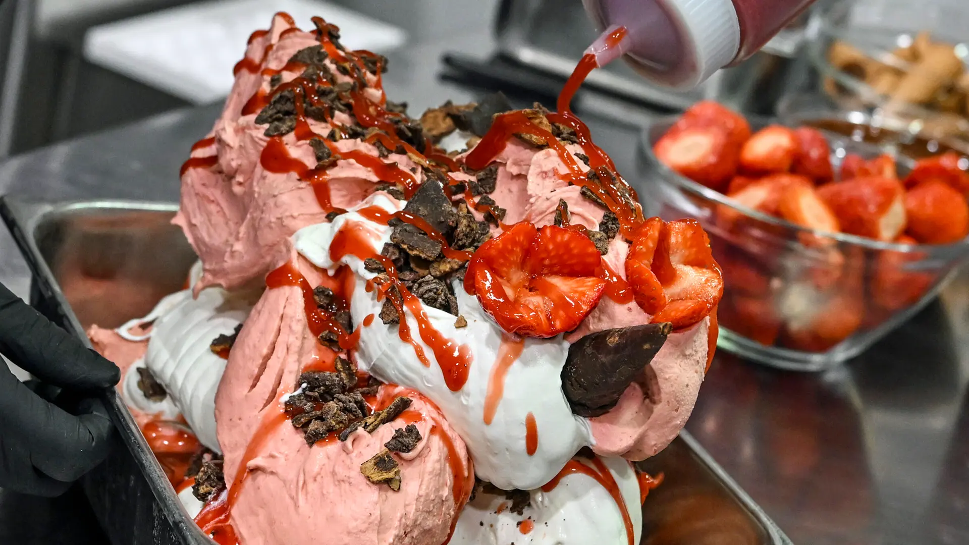 Geschichte der Eisdiele: 