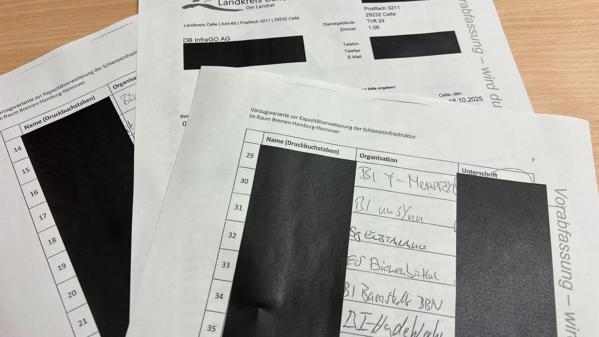 Neubaustrecke Hamburg-Hannover: Datenpanne beim Ministerium