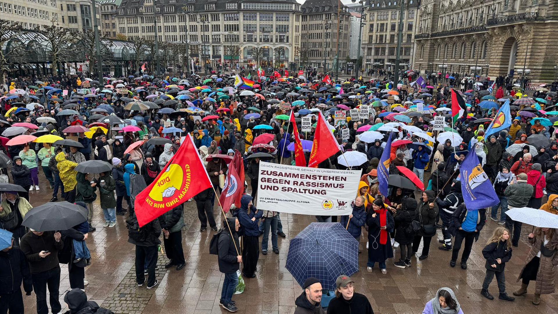 „Wir sind das Stadtbild“: Demonstration in Hamburg gestartet