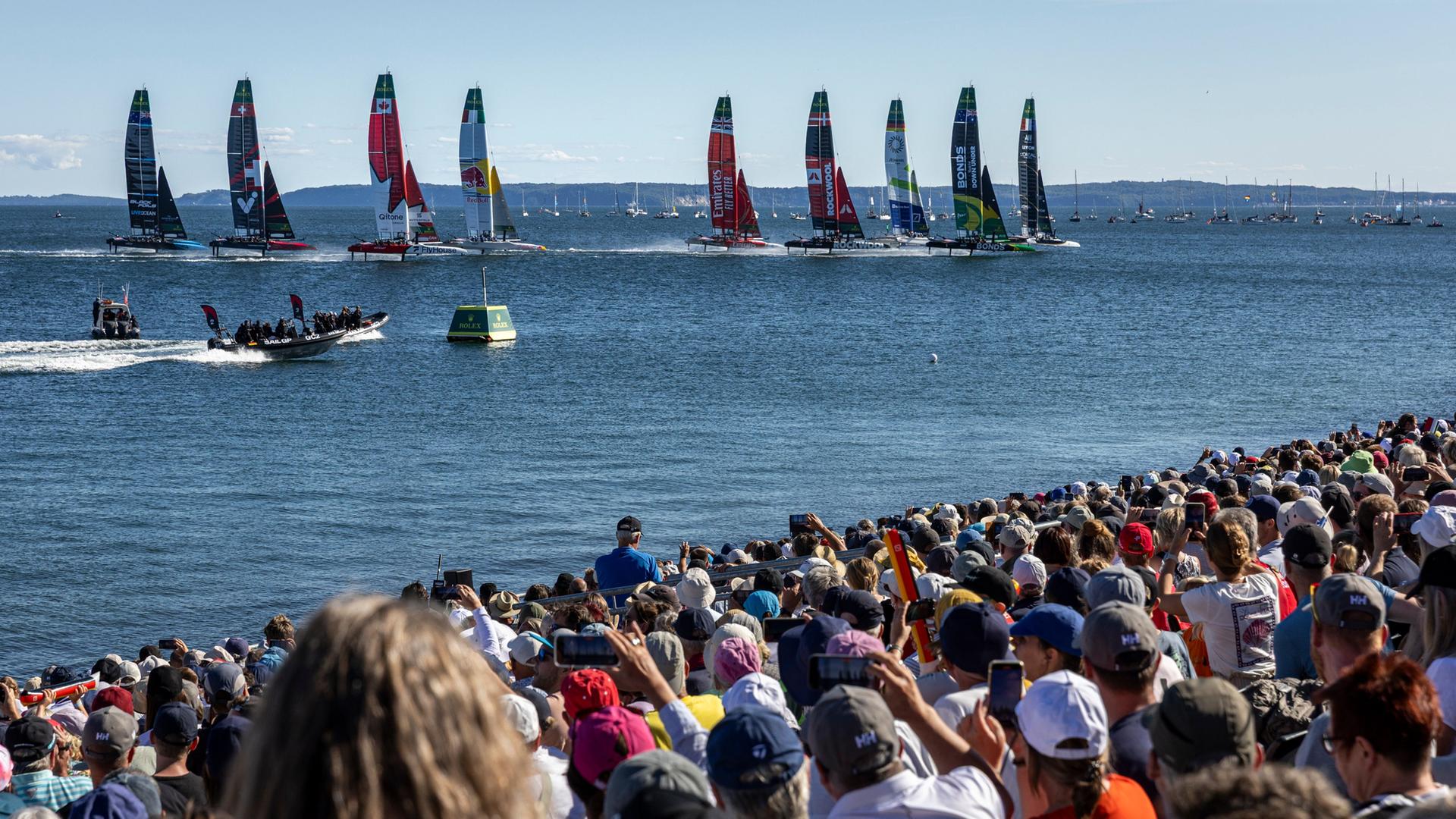 SailGP in Sassnitz: High-Speed-Segeln vor 13.000 Zuschauern