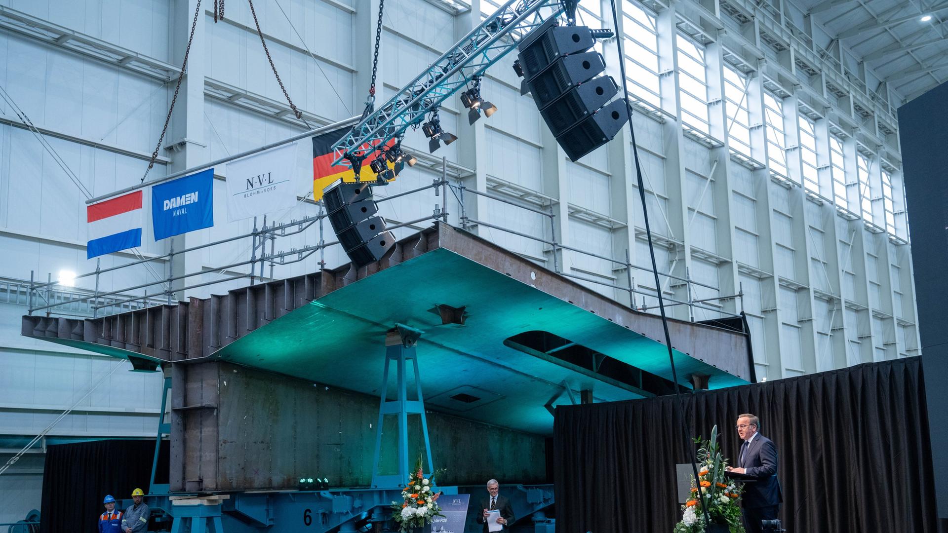 Kiellegung der Fregatte F126 