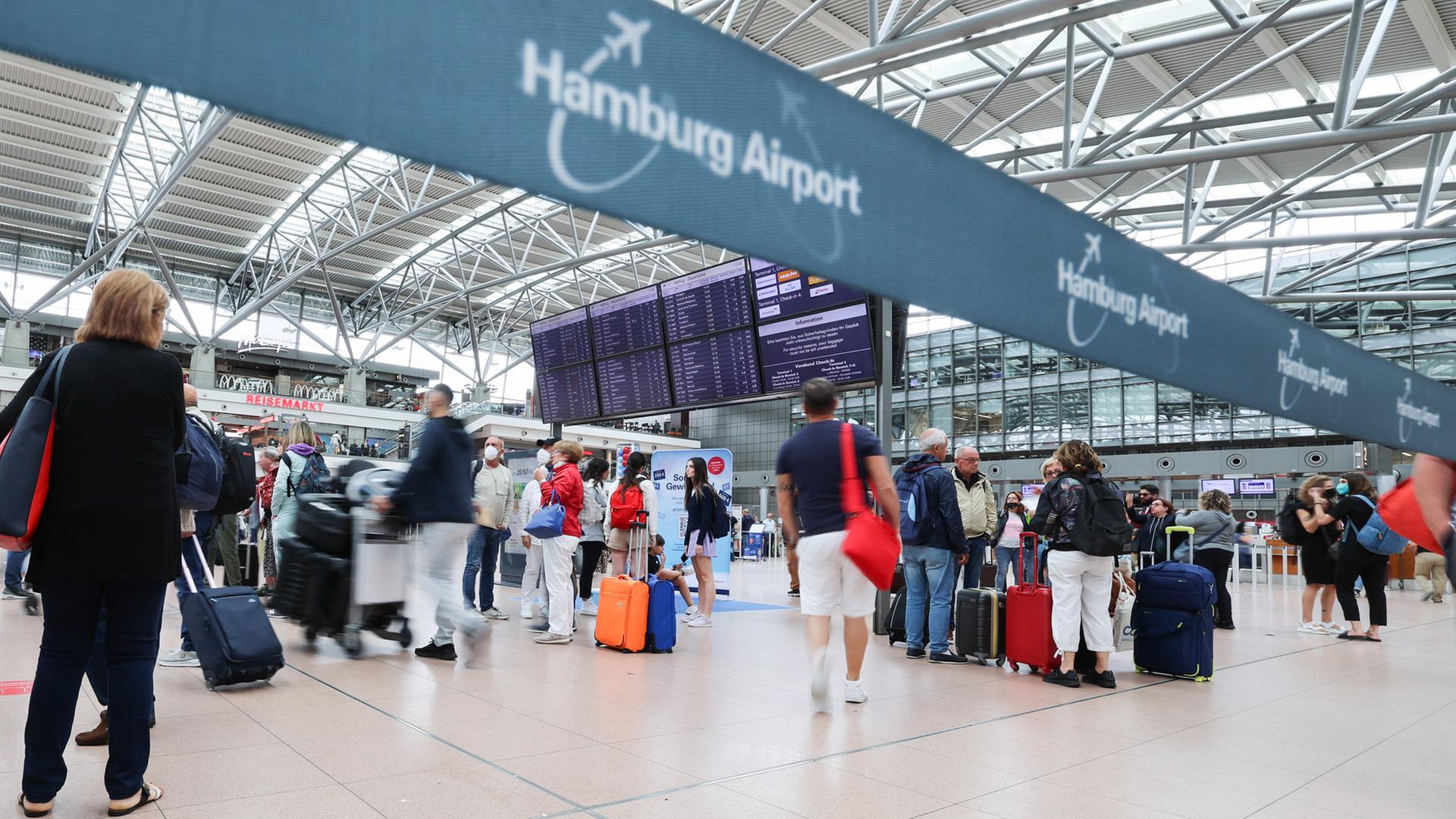 Flughafen Hamburg: 2,2 Millionen Passagiere in den Sommerferien
