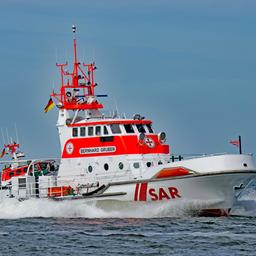Der Seenotrettungkreuzer Bernhard Gruben der DGzRS