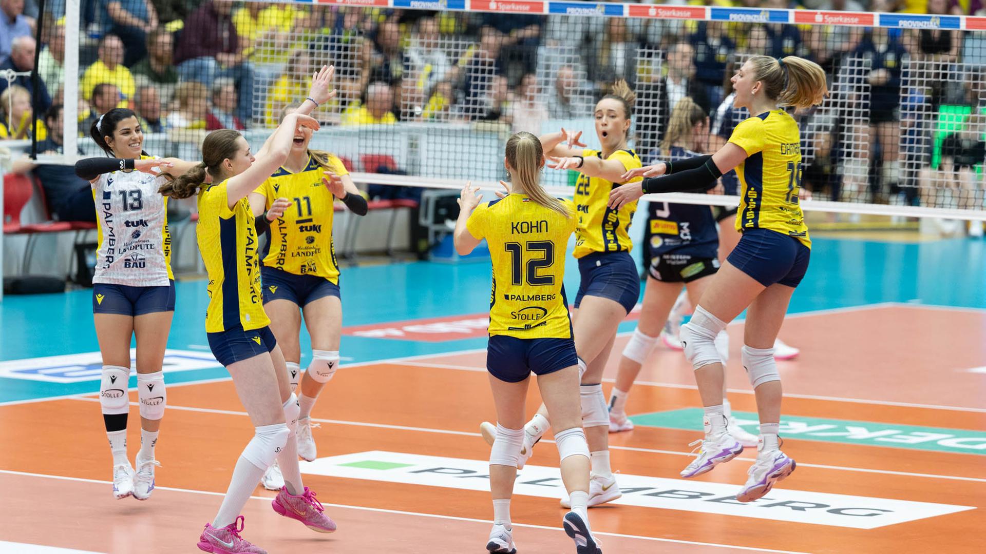 Volleyball-Meisterschaft: SSC Palmberg Schwerin verliert beim VfB Suhl