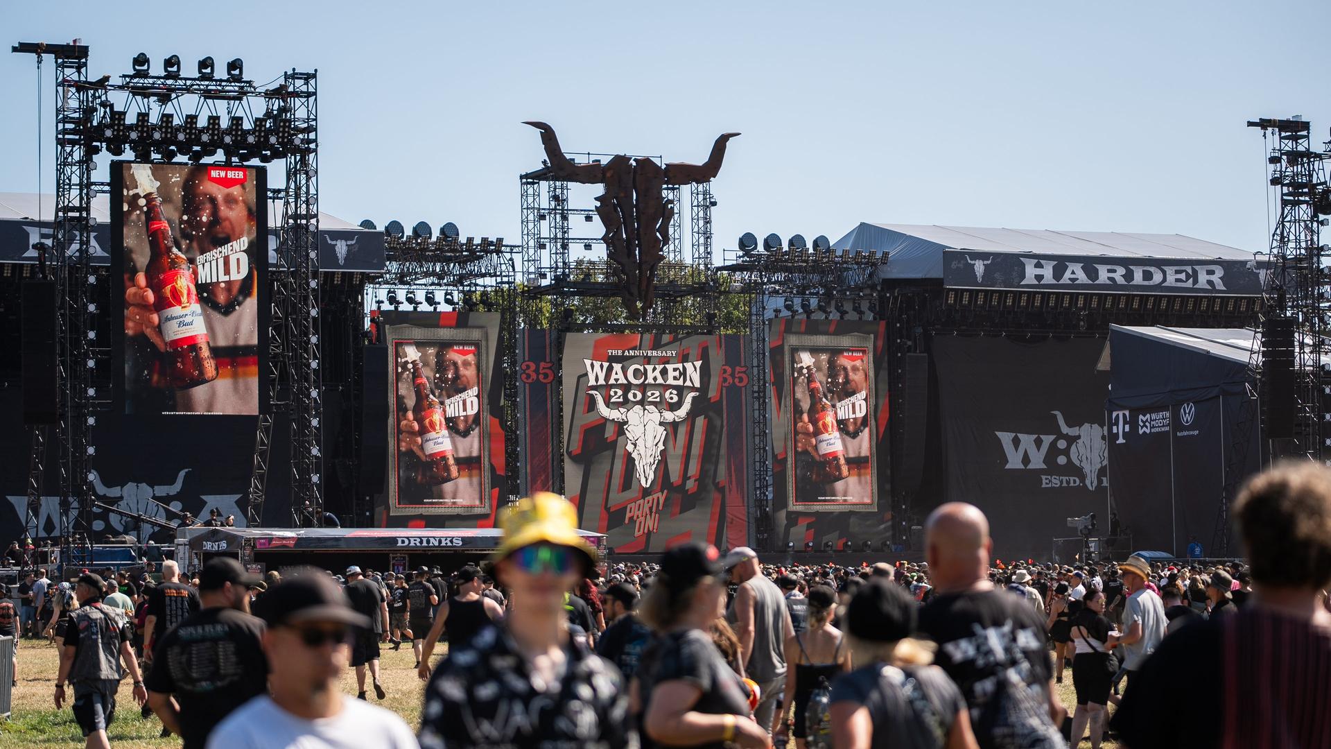 Wacken Open Air: Festival-Gründer verkaufen weitere Anteile