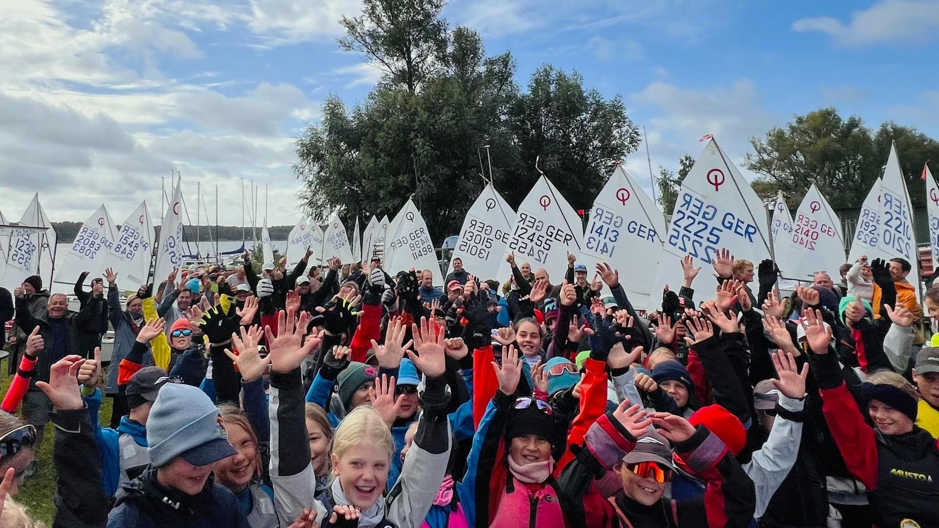 50. Opti-Freundschaftspokal - Kinder segeln um Kreismeistertitel | Segelsportverein Hohen Viecheln e.V.