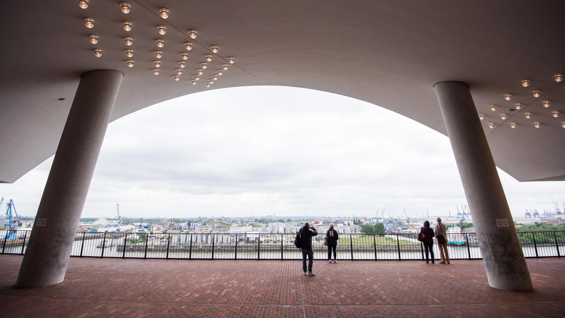 Elbphilharmonie-Plaza: 2,2 Millionen Gäste in 2025