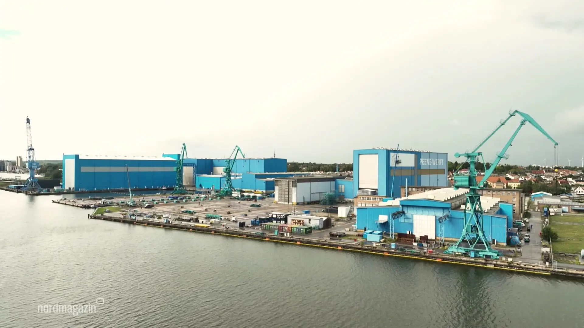 Wie geht es weiter auf der Peene-Werft?