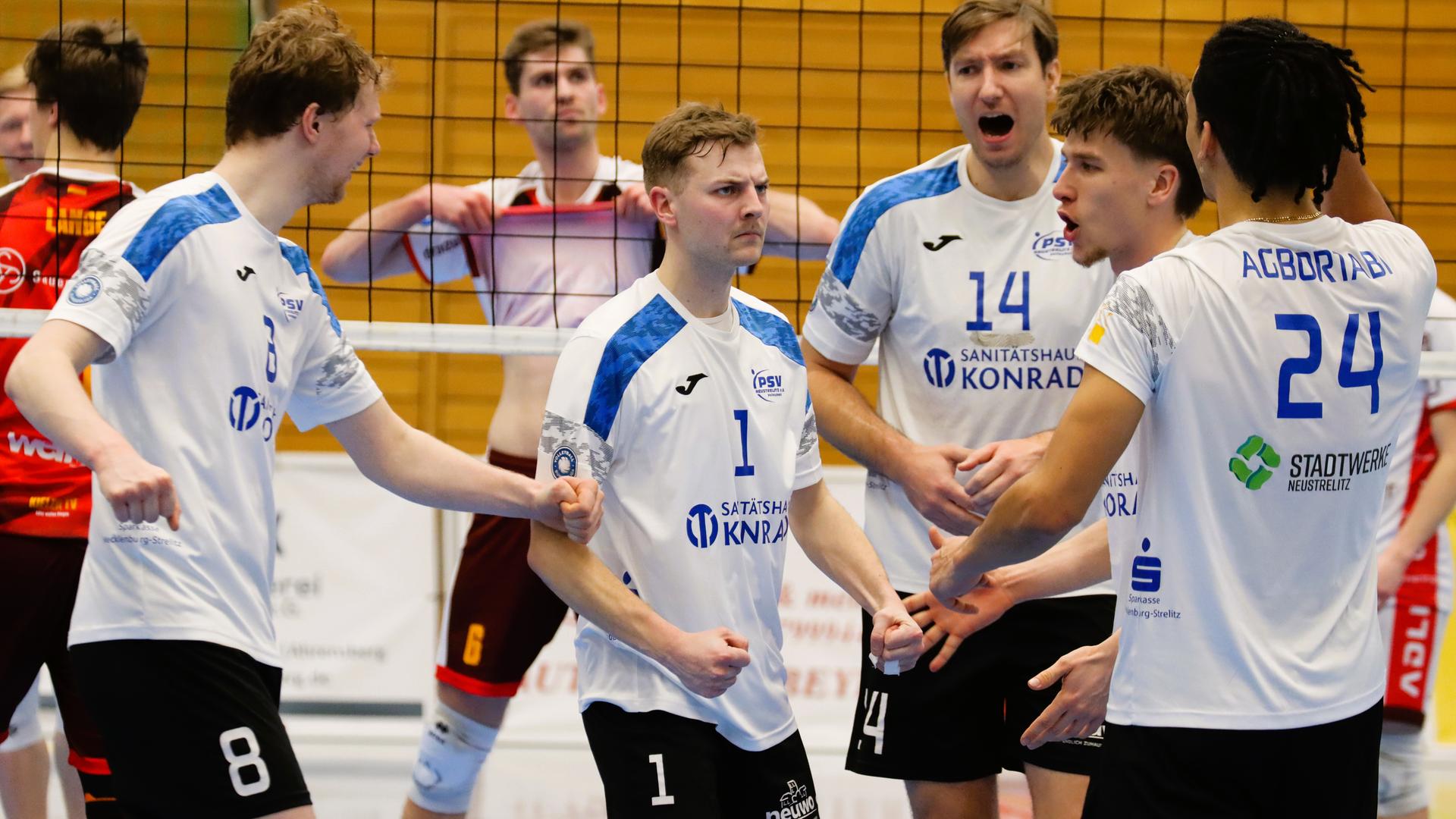 Volleyball: Heimsieg für Zweitligist PSV Neustrelitz