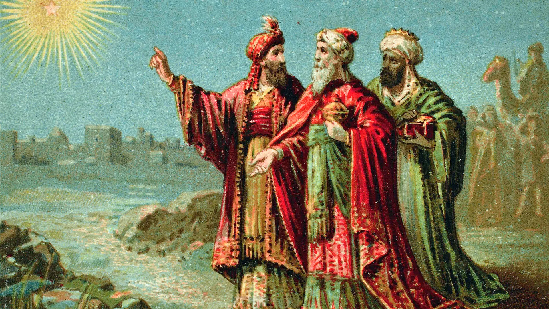 Die Heiligen Drei Könige: Caspar, Melchior und Balthasar