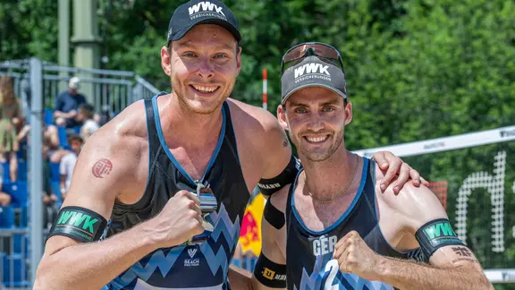 Nils Ehlers (l.) und Clemens Wickler