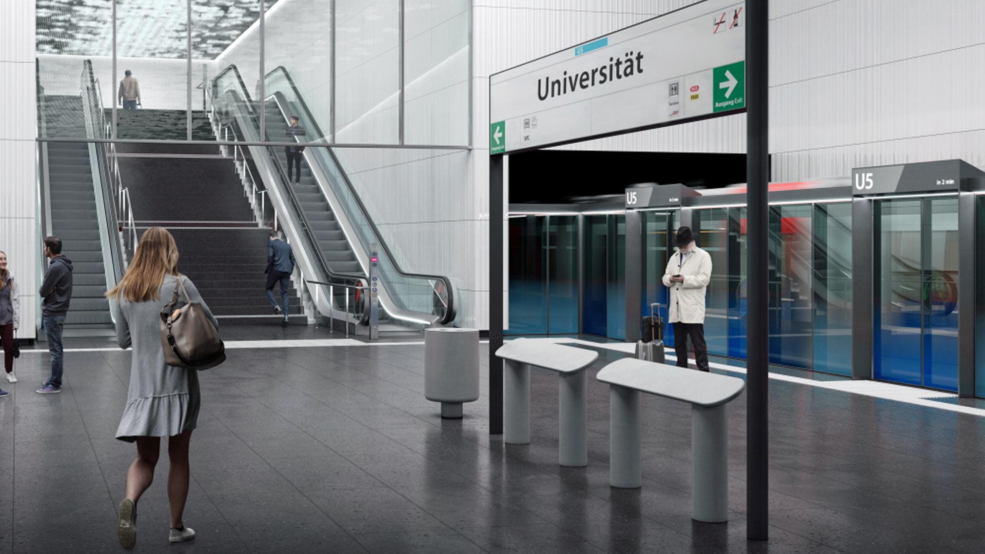 Hochbahn sucht Namen für drei künftige U5-Haltestellen