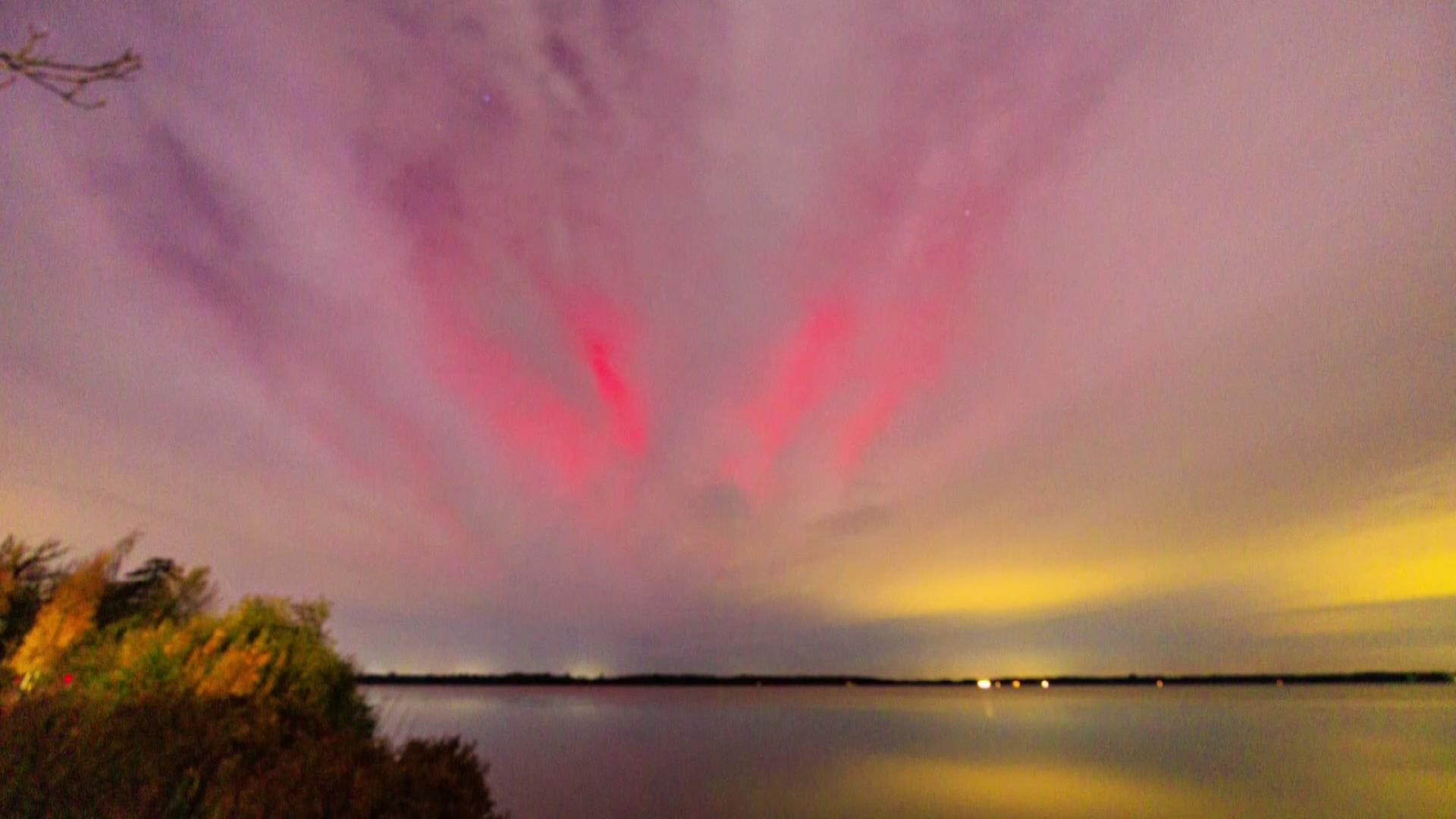 Polarlichter über dem Himmel in Bad Zwischenahn | NonStopNews
