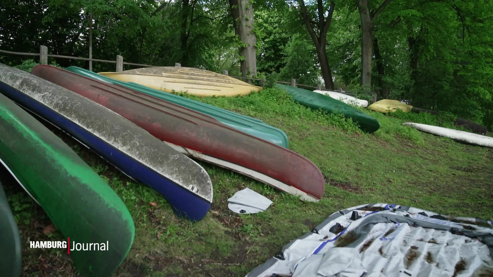 Hamburg greift durch: Schrottkanus an der Alster sollen weg