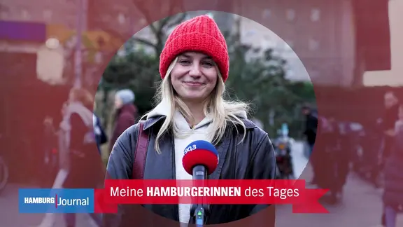 Alba Fischer sagt Danke.