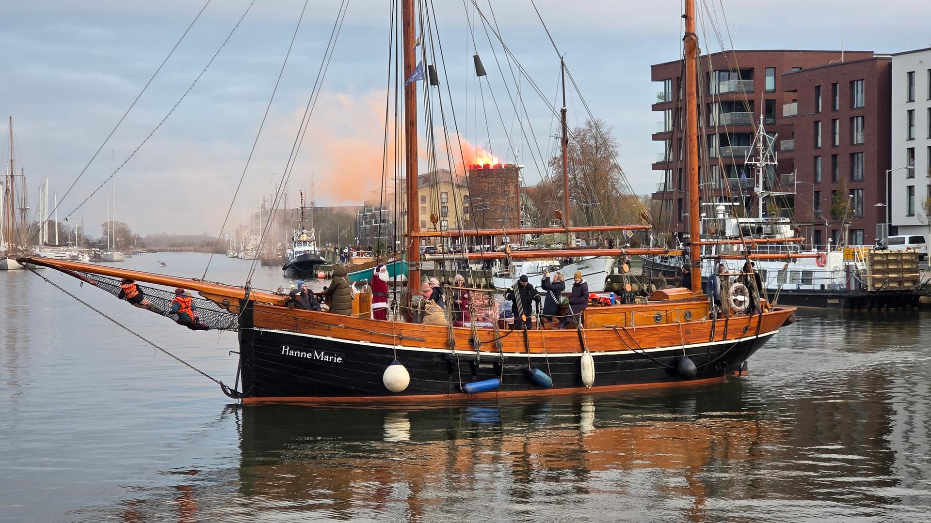 Greifswald: Weihnachtsmann erfolgreich eingetroffen