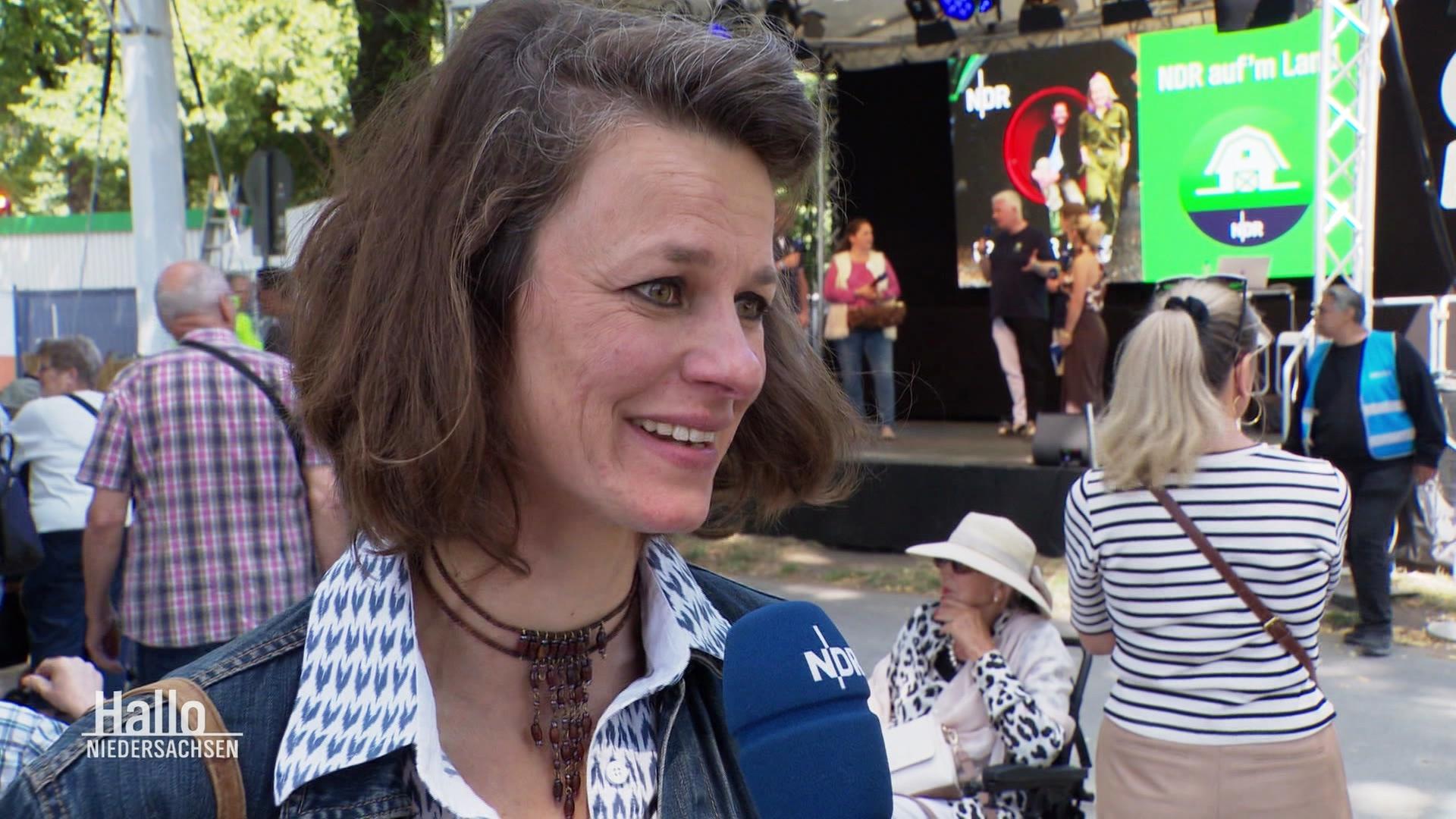 Swantje Bues im Interview. | Screenshot