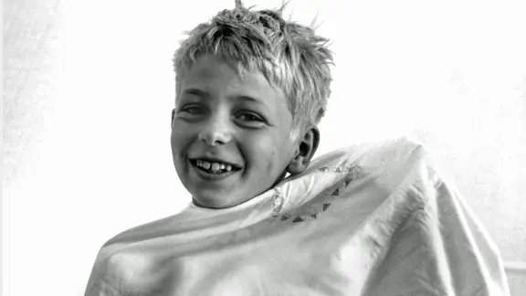 Andreas Poliza als Siggi Jepsen (10 Jahre).