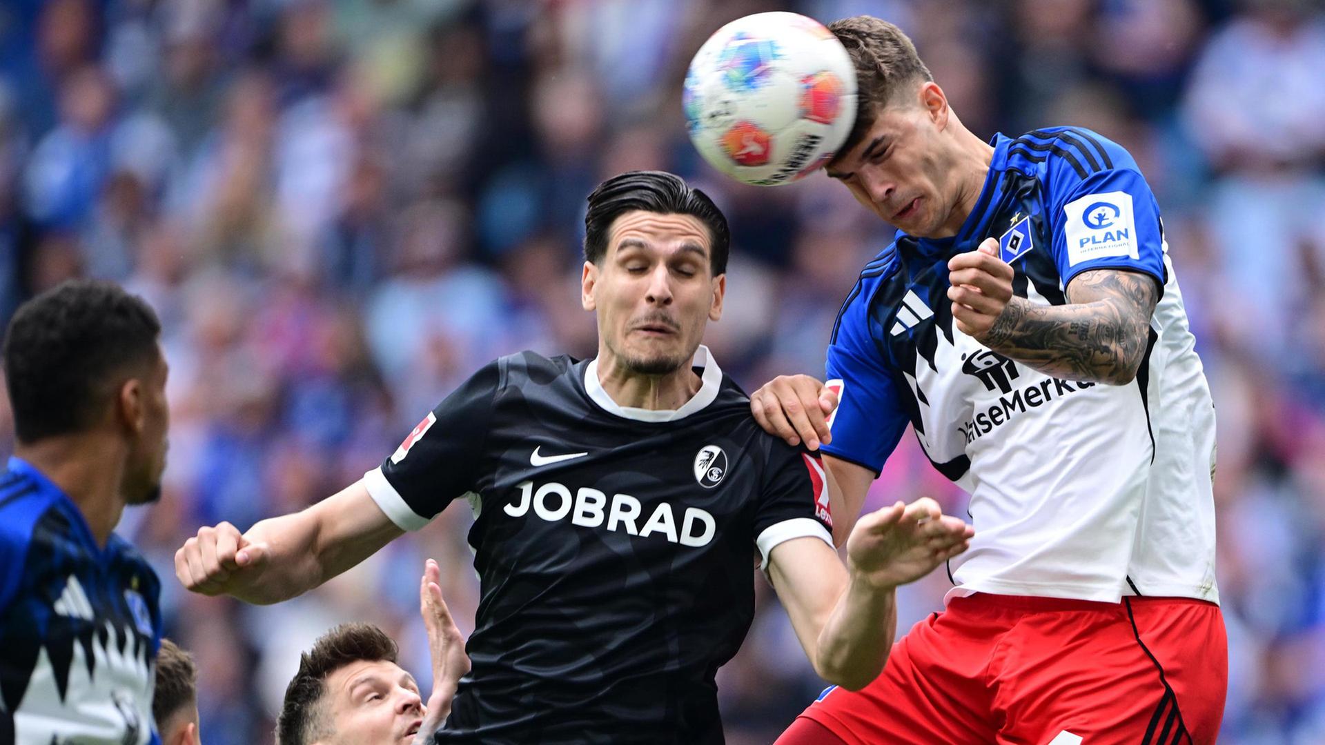 Jetzt Bundesliga live: Schlagabtausch zwischen HSV und Freiburg