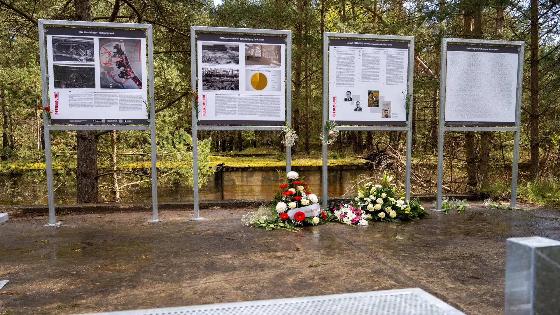 Gedenkstätte für NS-Opfer in Karlshagen eingeweiht