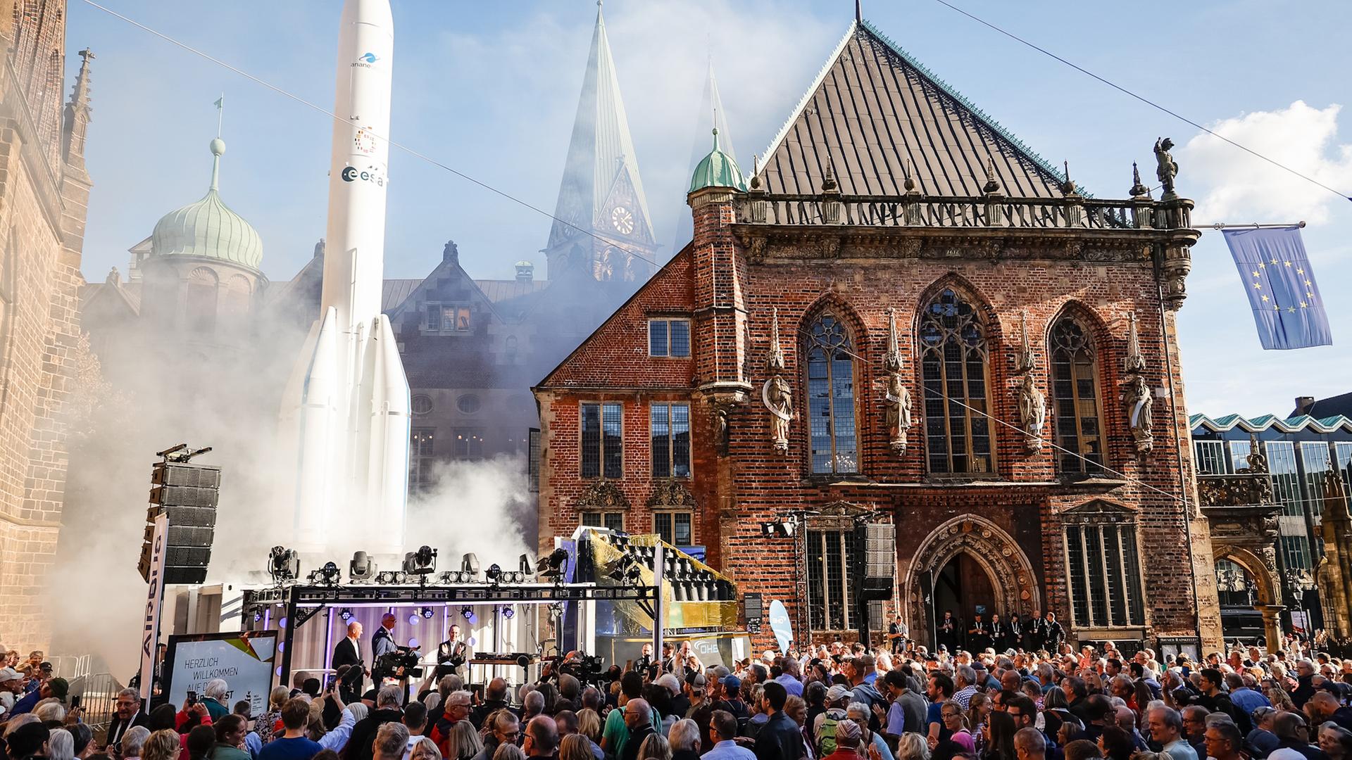 Die Eröffnung des Bürgerfests zum Tag der Deutschen Einheit in Bremen. | Senatskanzlei / Vankann
