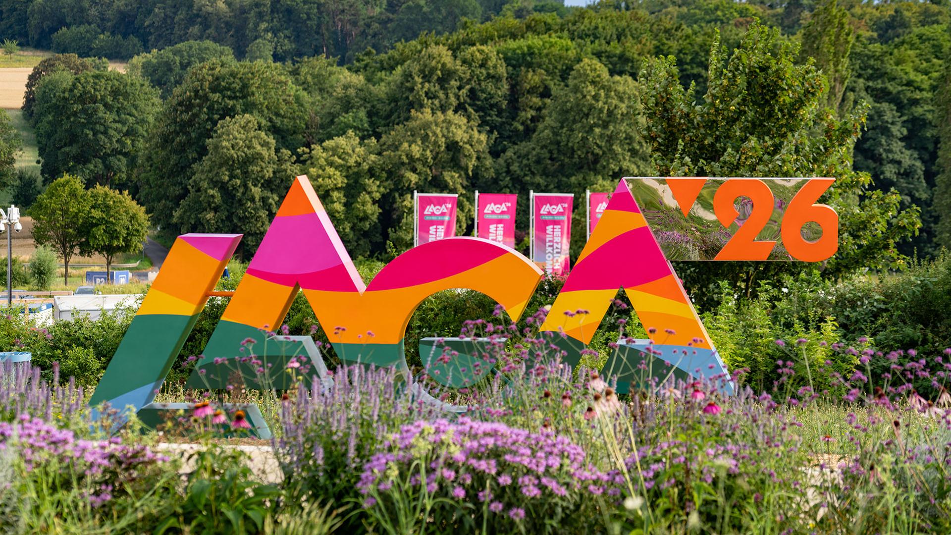 Pressebild: Logo der Landesgartenschau (Bad Nenndorf). | Landesgartenschau Bad Nenndorf