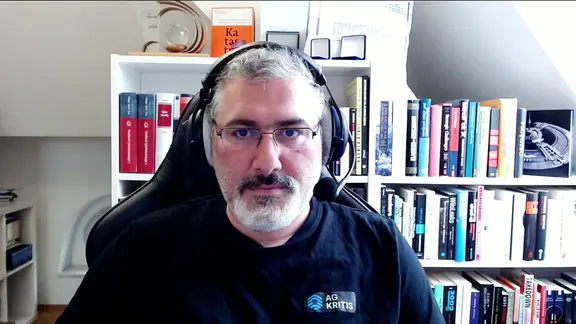 Manuel Atug, IT-Experte und Mitglied der AG KRITIS | Screenshot Manuel Atug, IT-Experte und Mitglied der AG KRITIS