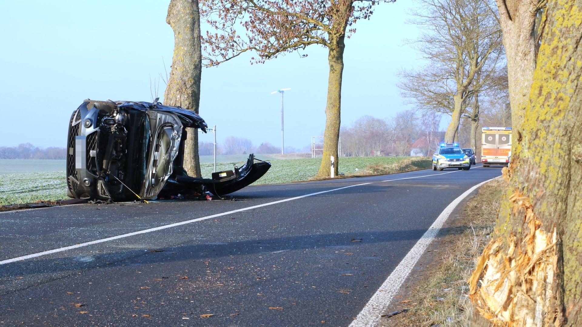 Wolgast: 84-Jährige Autofahrerin bei Unfall schwer verletzt
