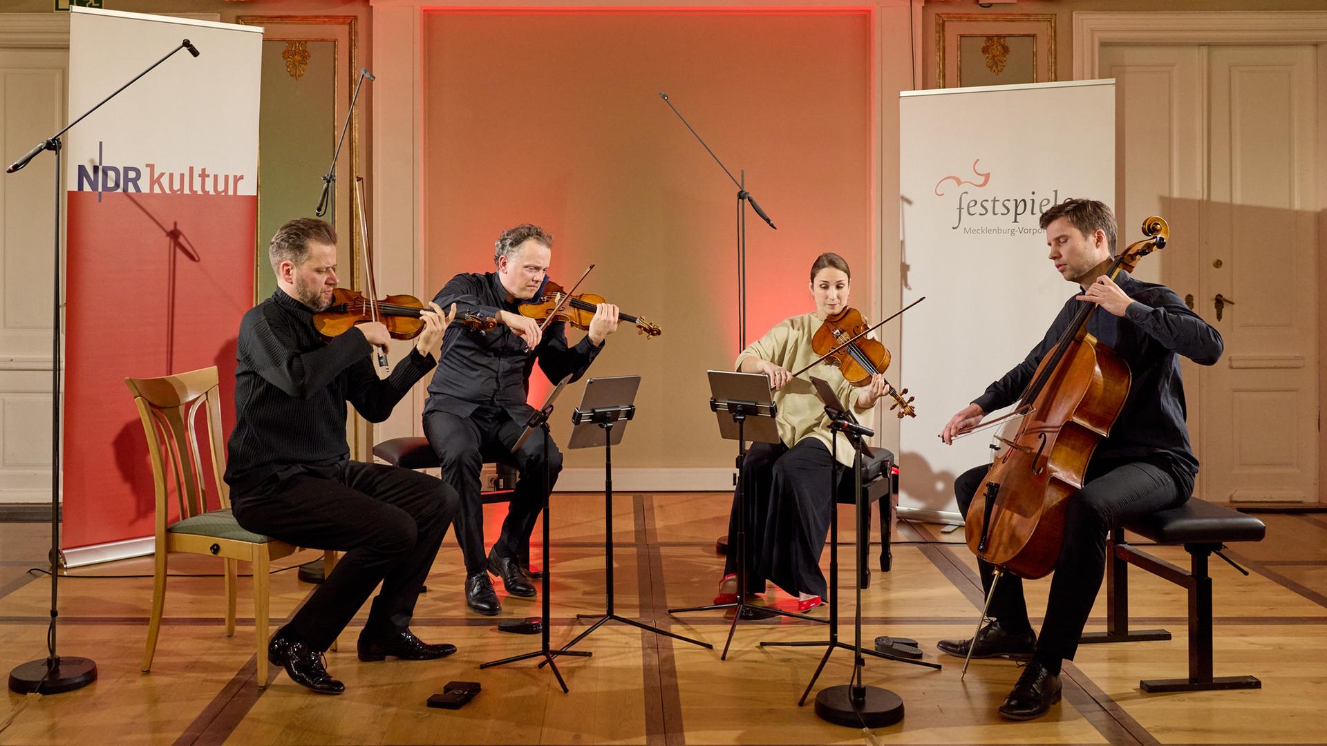 Foyerkonzert on tour: Ein besonderer Abend mit dem Armida Quartett